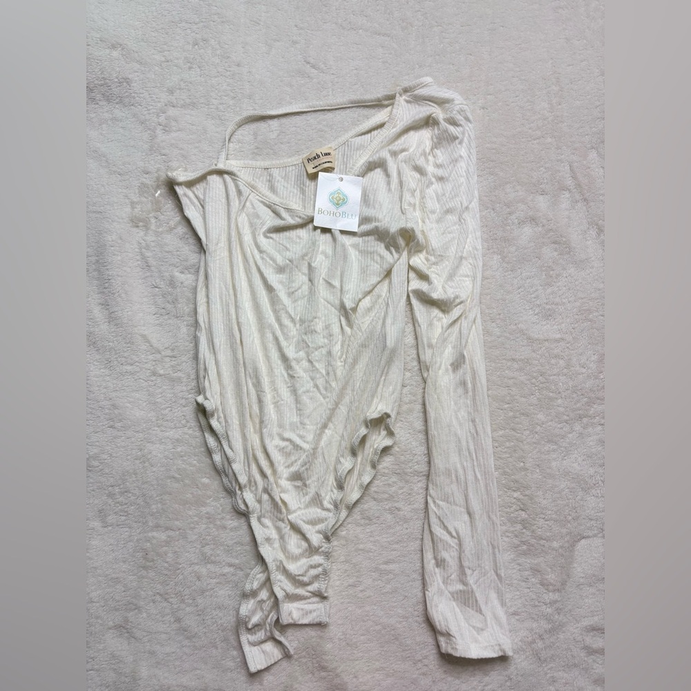 NWT Boho Blu Oceana Bodysuit One Arm - Size M